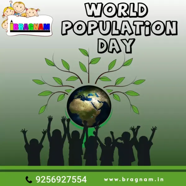 World population day celebrated at bragnam preschools